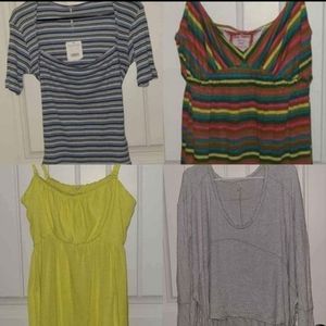 Free People Size Medium Tops Lot (One NWT)